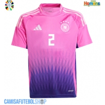 Camisa de time de futebol Alemanha Antonio Rudiger #2 Replicas 2º Equipamento Europeu 2024 Manga Curta